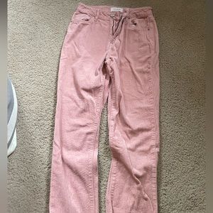 Pac Sun corduroy pants, good condition, 26 in mom Jean
